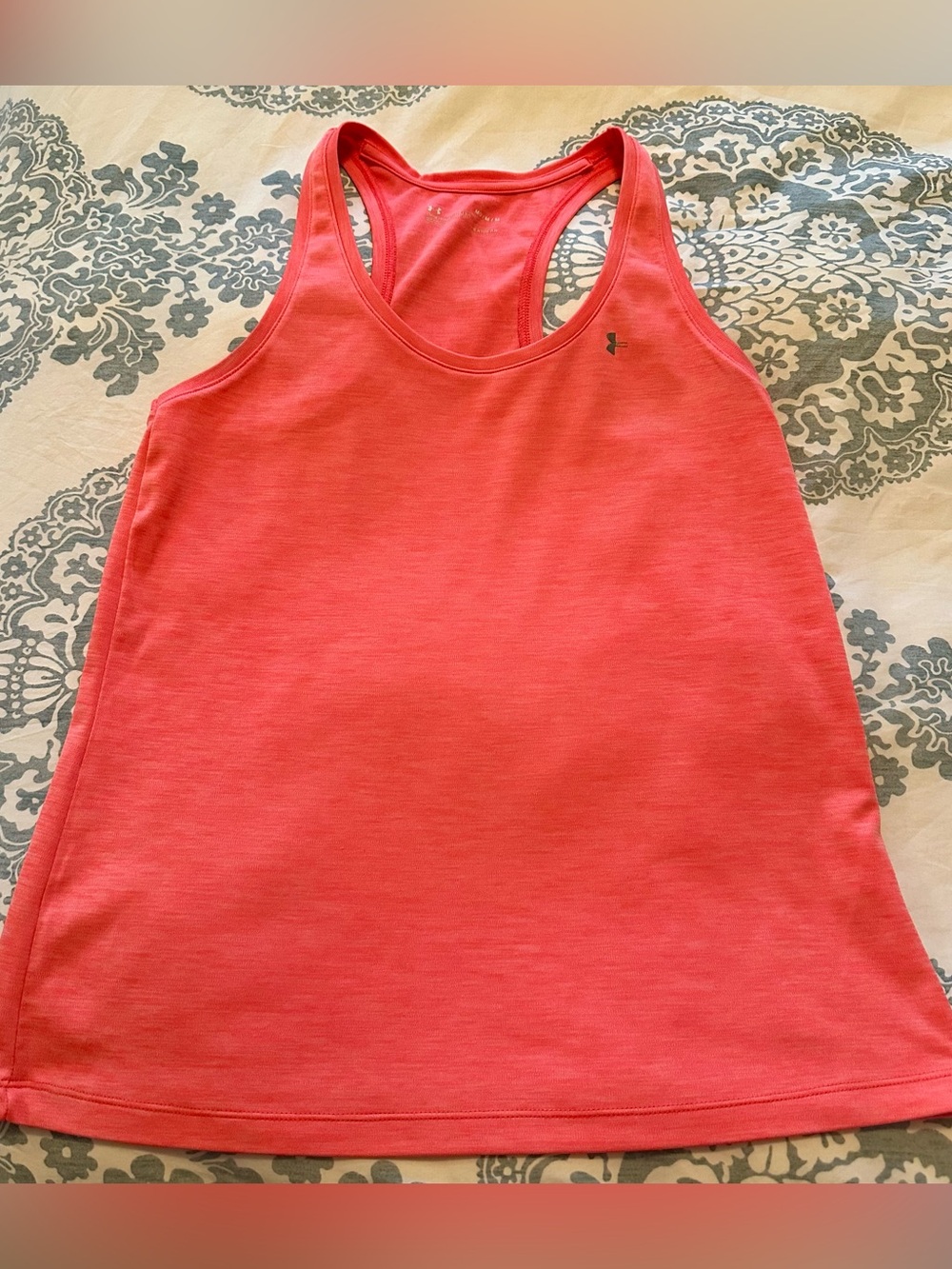Under Armor Athletic Tech Tank Top - Coral Pink size M